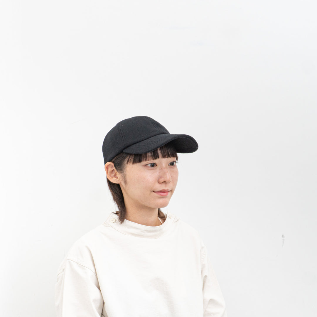 NEW 2025AW mature ha./　trainer cap ear / melton MIL-TC1170-H