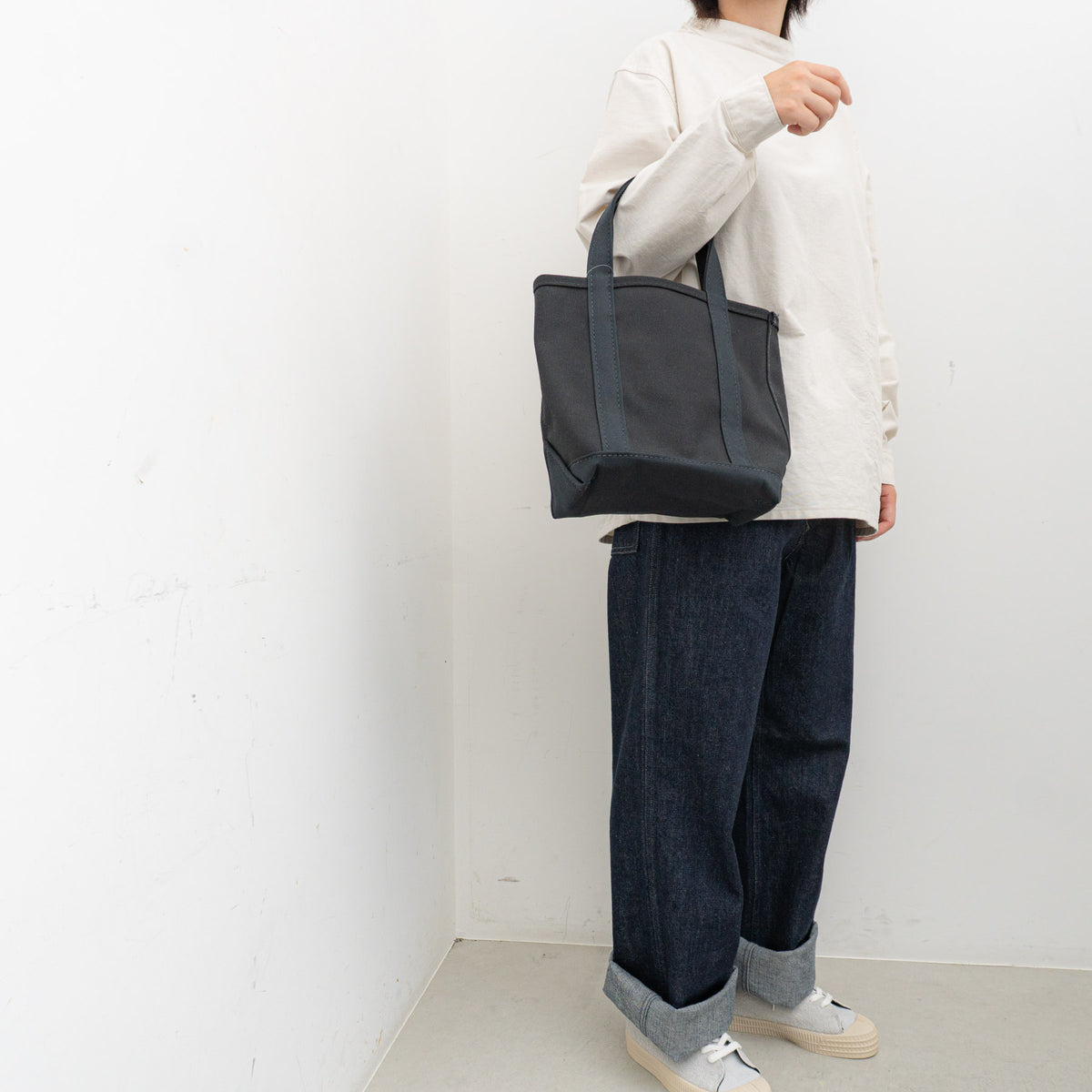 LL Bean｜Solid Boat and Tote col.Black