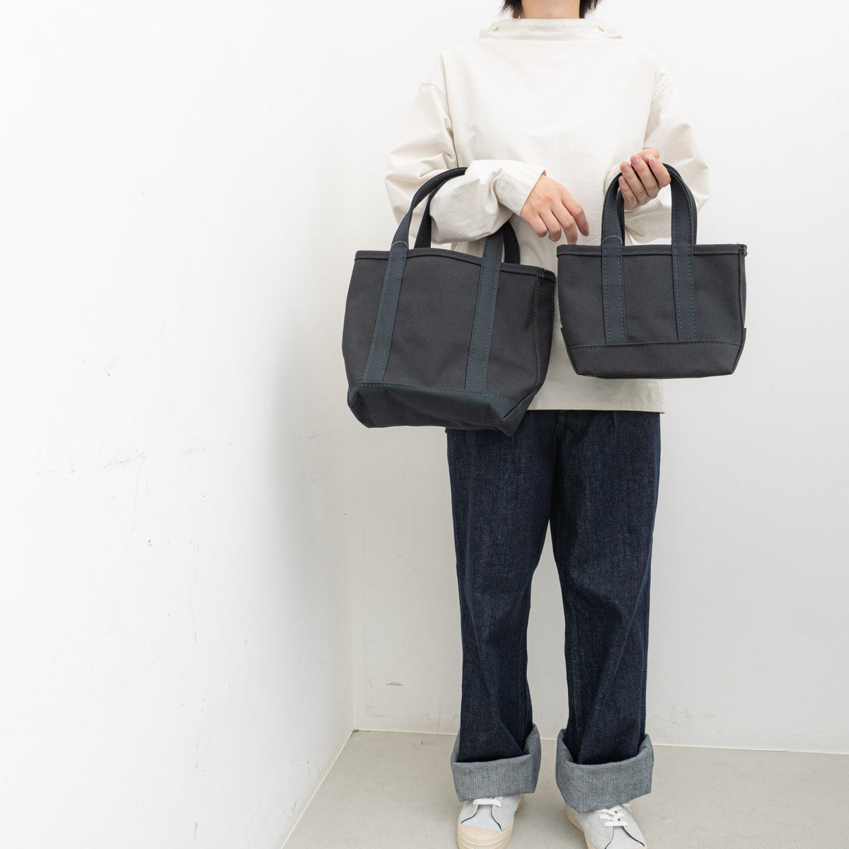 LL Bean｜Solid Boat and Tote col.Black