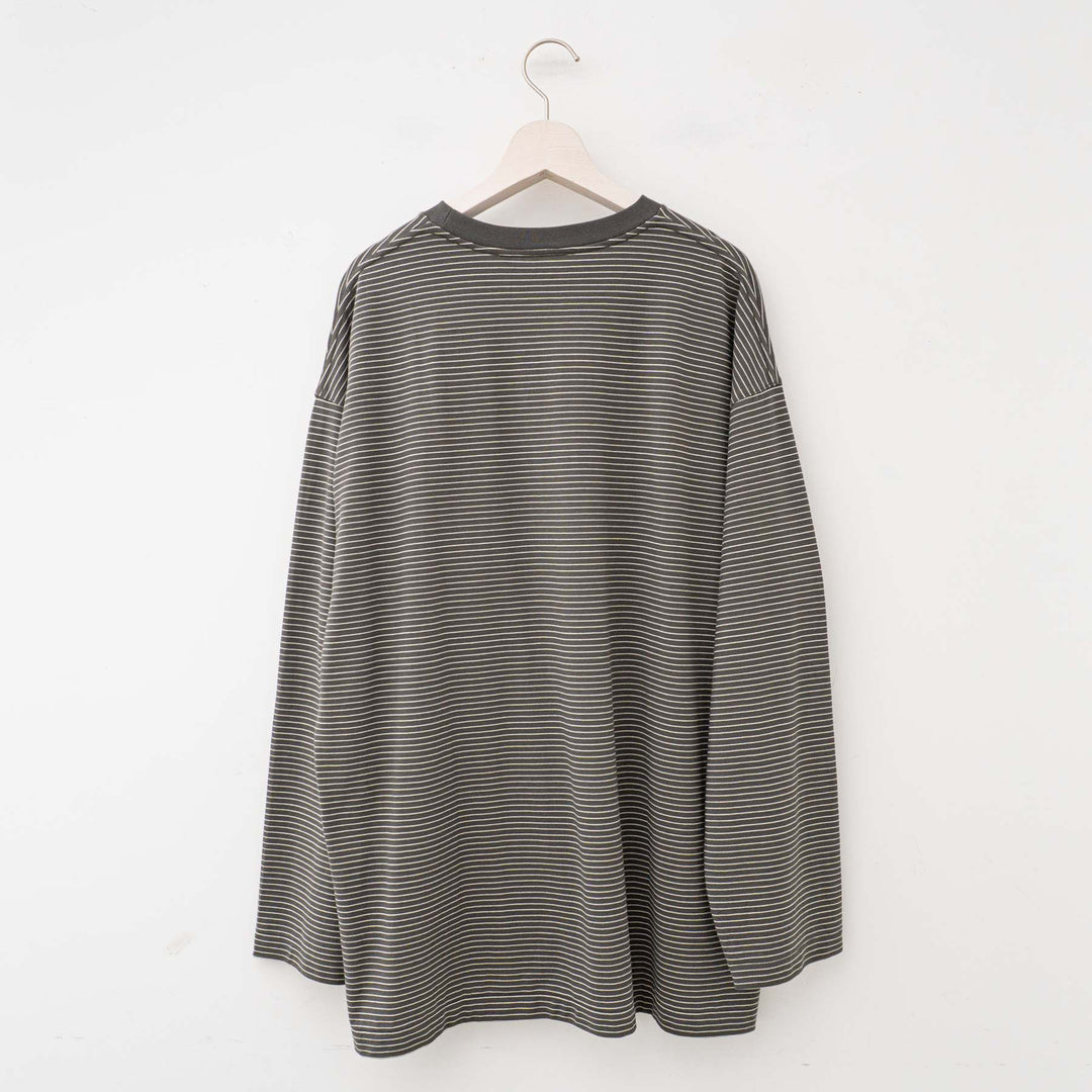 KAPTAIN SUNSHINE/MEN　Hard Twisted Border Jersey L/S Tee