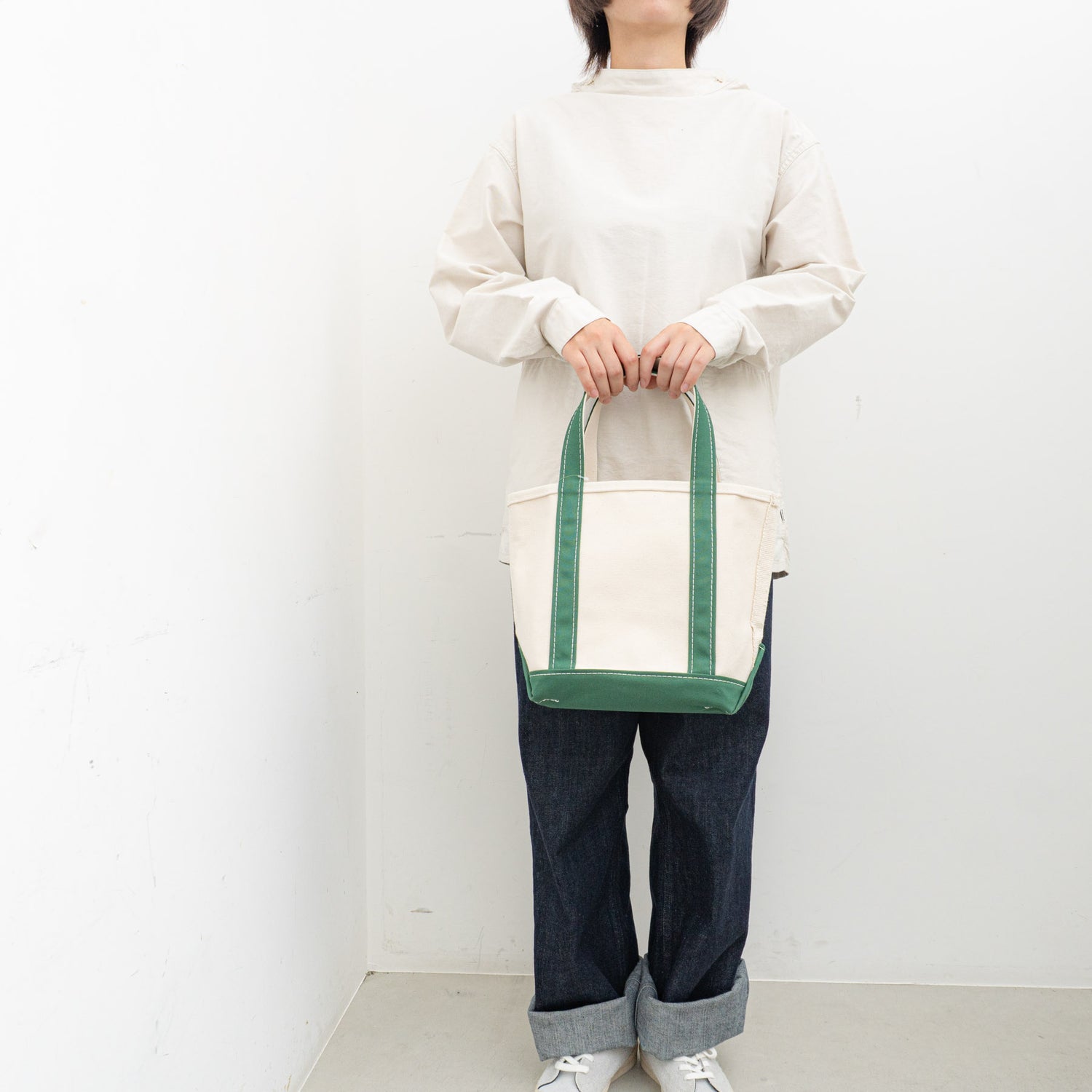 LL Bean｜Boat and Tote Bag col.Dark Green