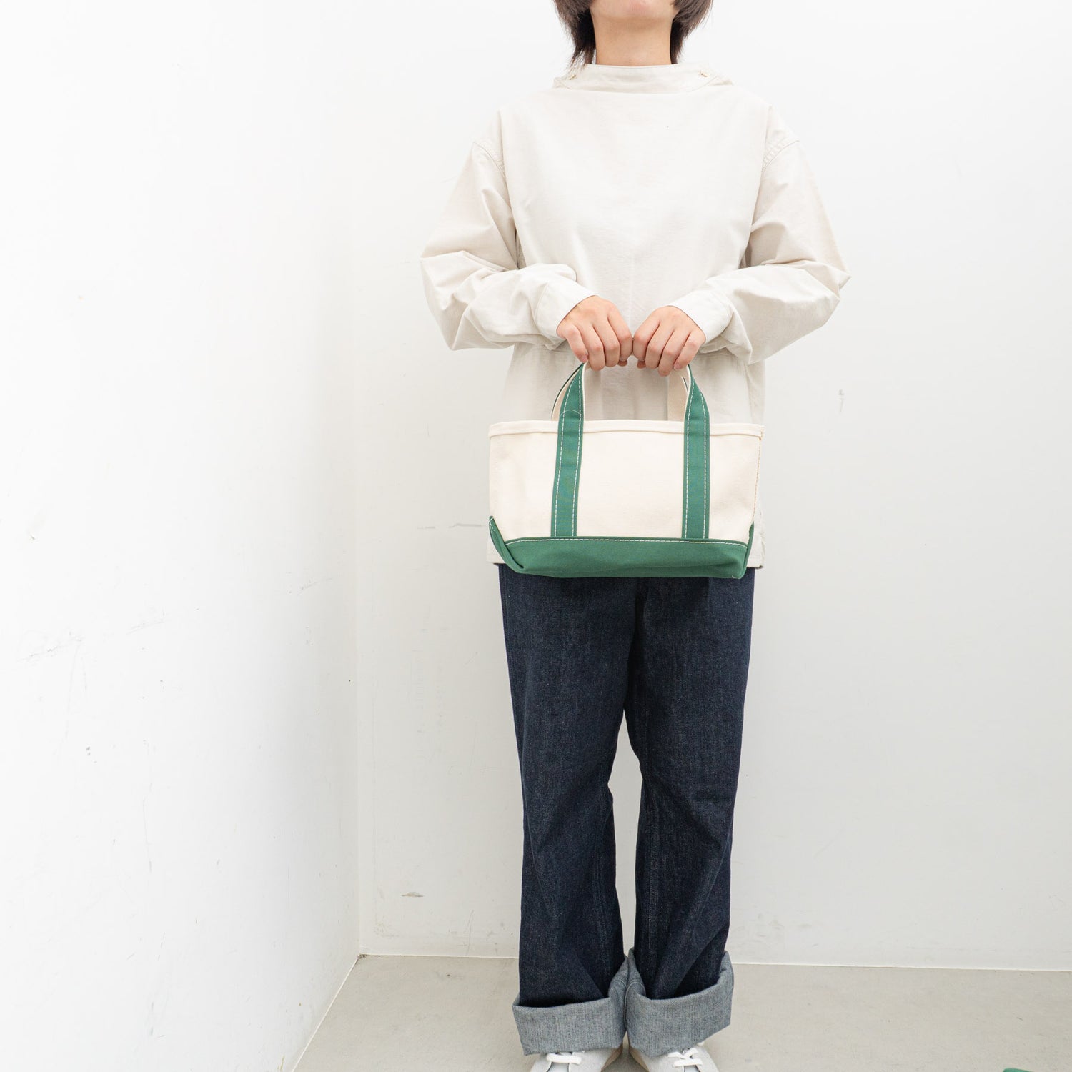 LL Bean｜Boat and Tote Bag col.Dark Green