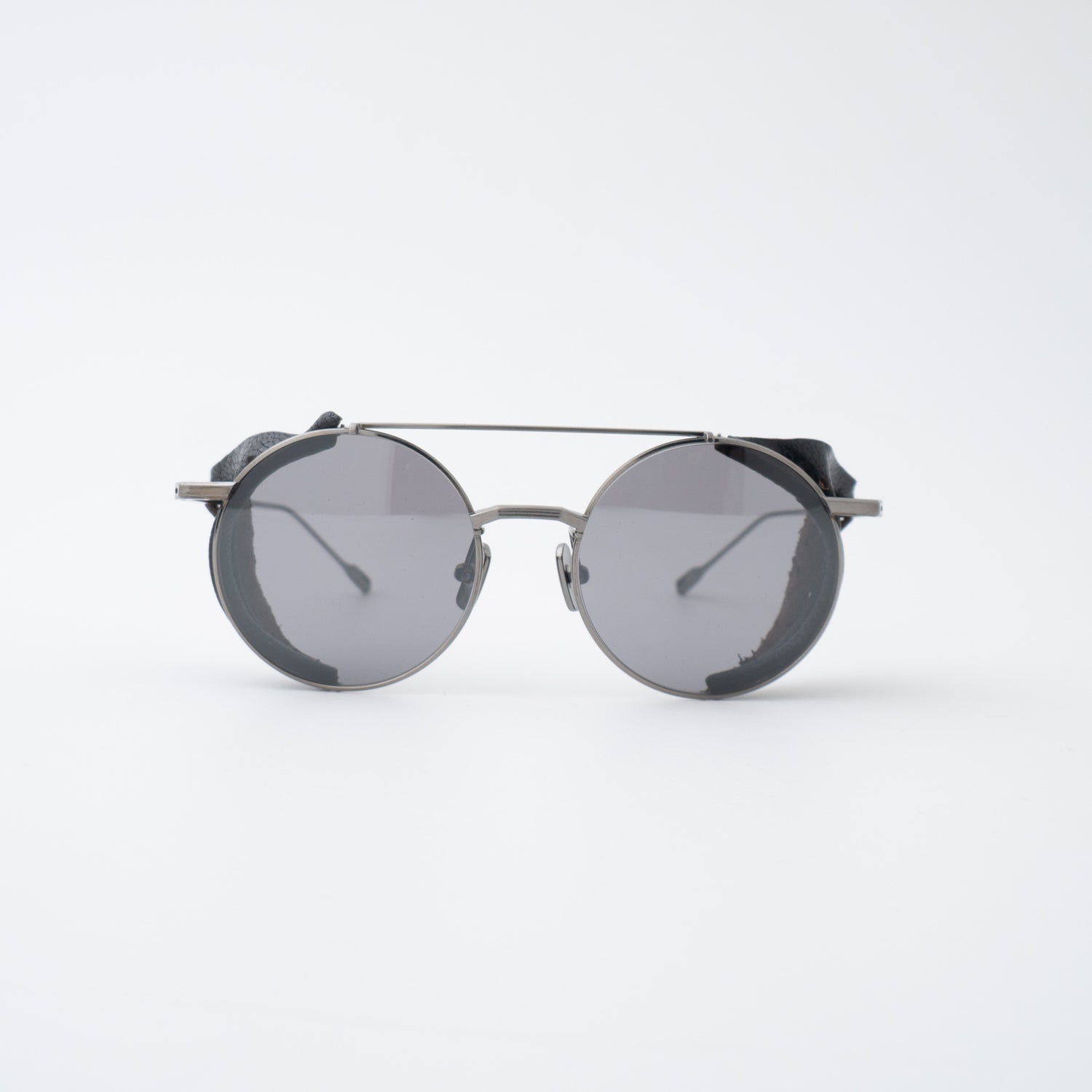 NATIVE SONS｜ASTON EXP XT（ANTIQUE SILVER/BLACK LEATHER/GREY-SILVER MIRROR）