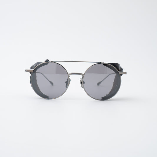 NATIVE SONS｜ASTON EXP XT（ANTIQUE SILVER/BLACK LEATHER/GREY-SILVER MIRROR）