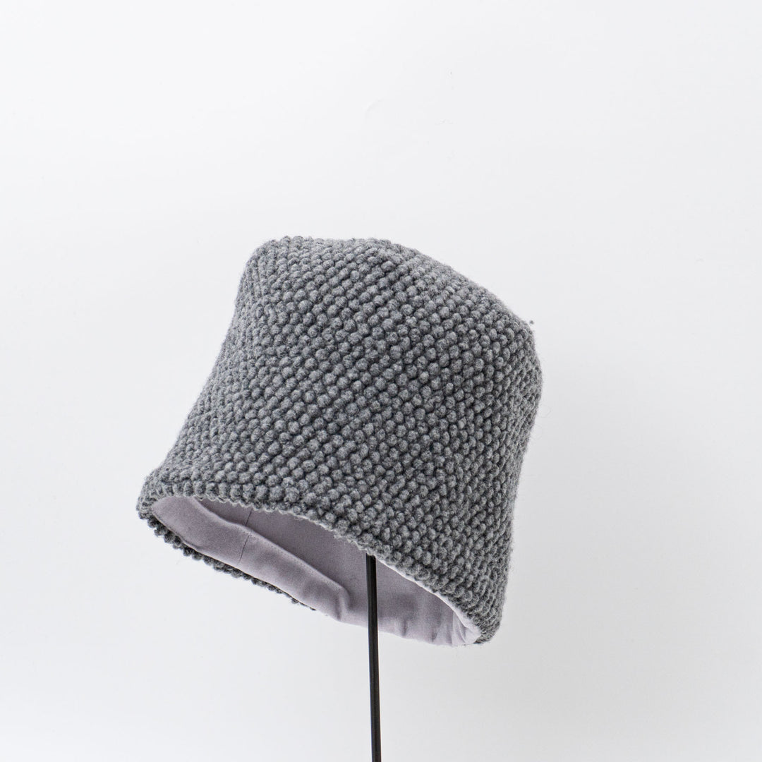 NEW 2025AW mature ha./　reversible beanie-popcorn MAW25-05-D
