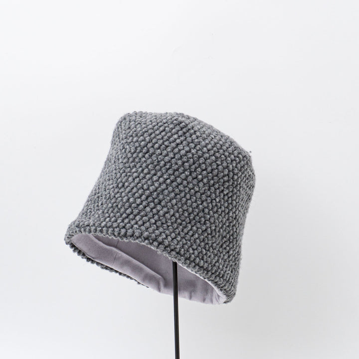 NEW 2025AW mature ha./　reversible beanie-popcorn MAW25-05-D
