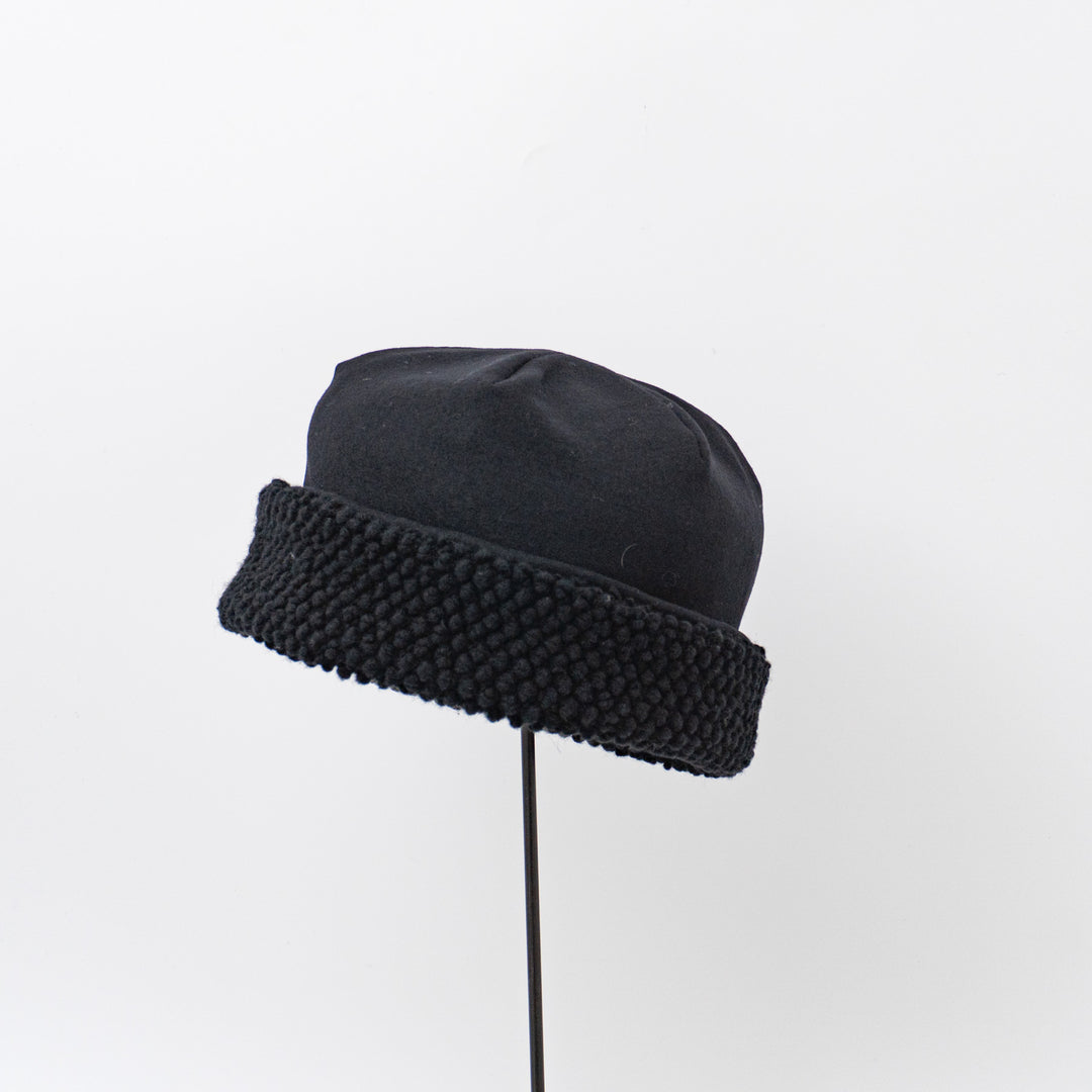 NEW 2025AW mature ha./　reversible beanie-popcorn MAW25-05-D