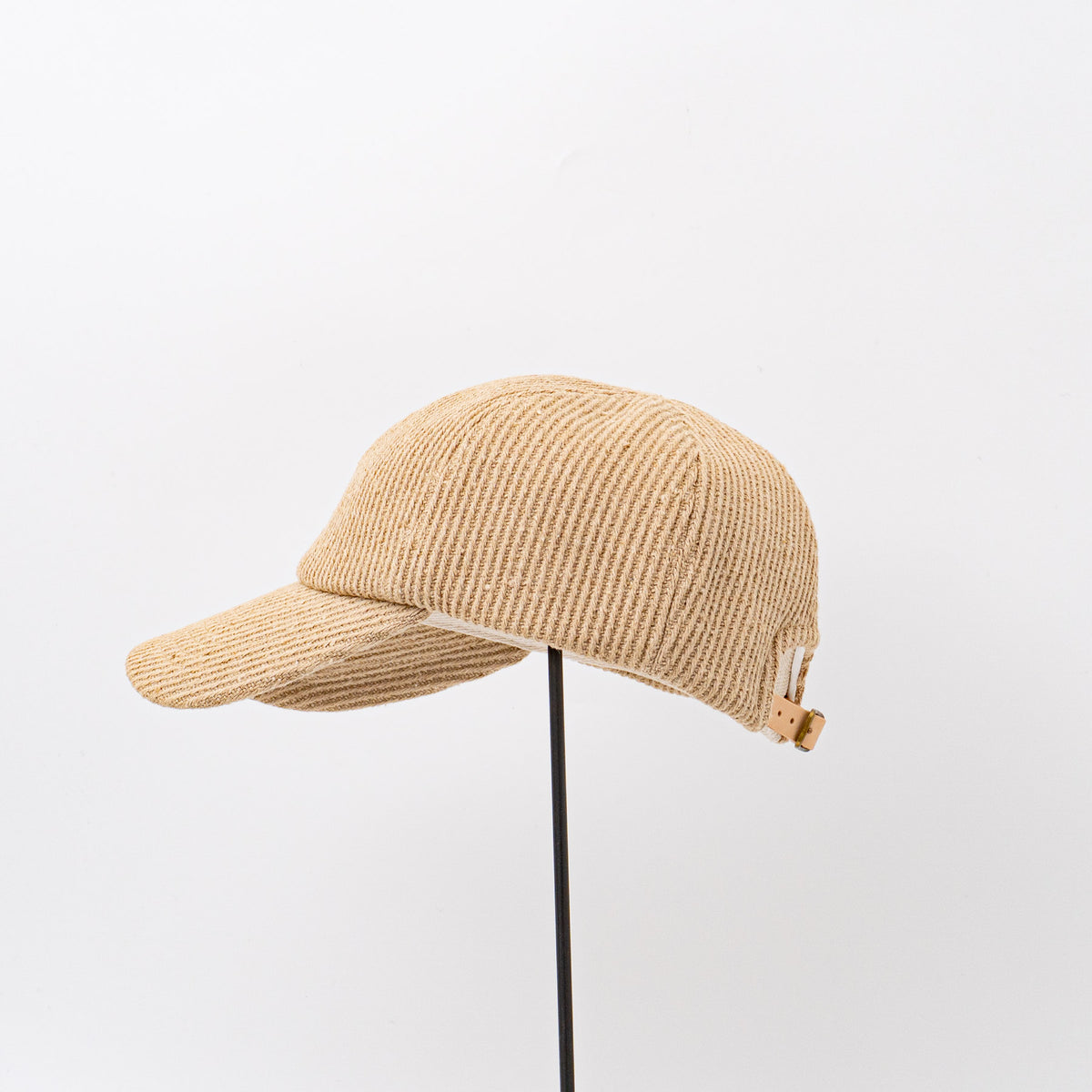 2026AW mature ha.｜raw silk cap-ridge MRW-RSK081-D