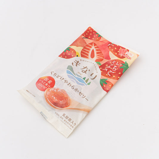 ペット用品-きなり｜くちどけやわらかゼリー いちごミックス 5g×10本