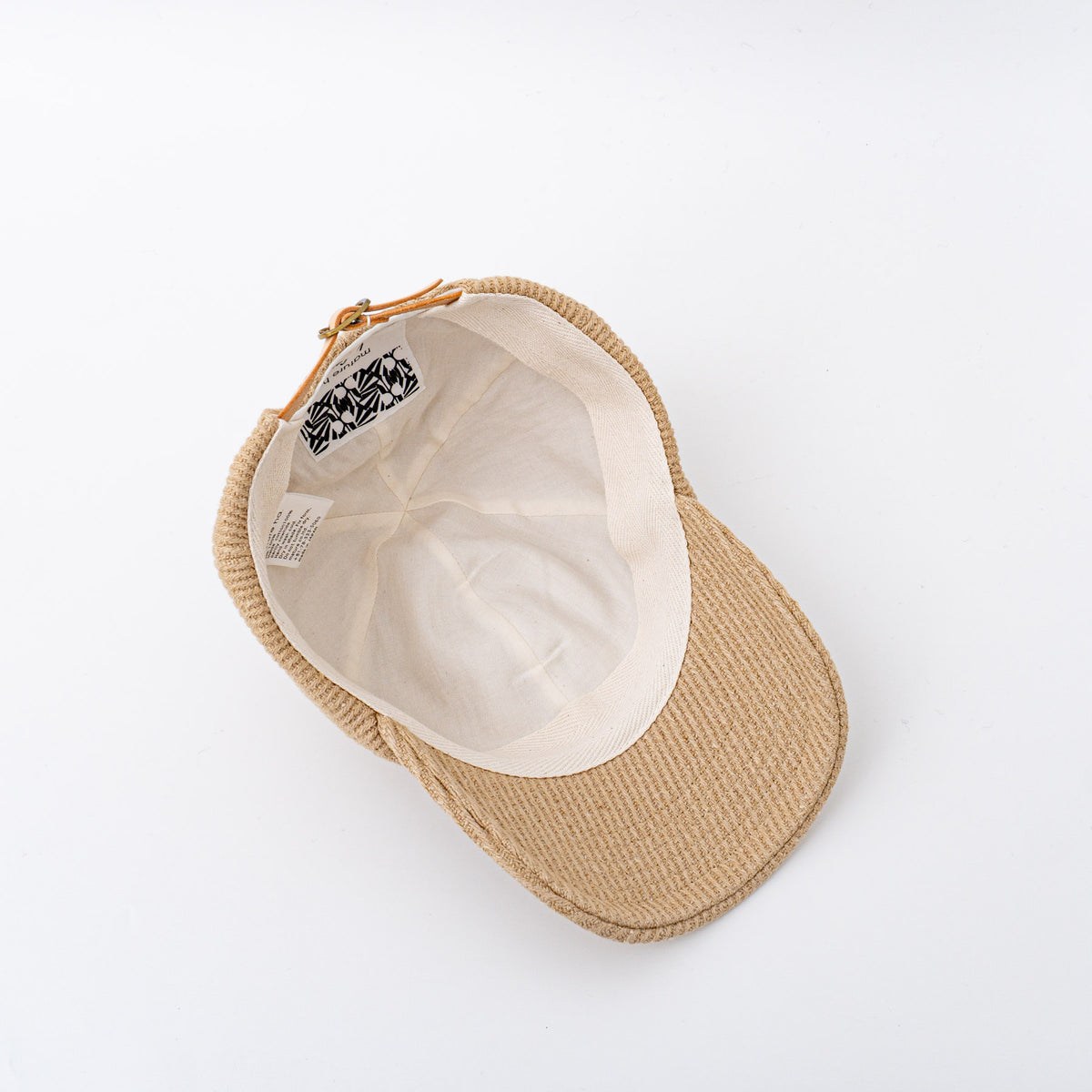 2026AW mature ha.｜raw silk cap-ridge MRW-RSK081-D