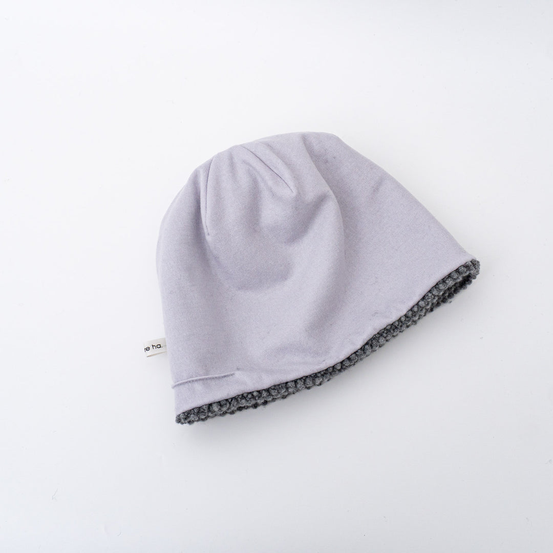 NEW 2025AW mature ha./　reversible beanie-popcorn MAW25-05-D