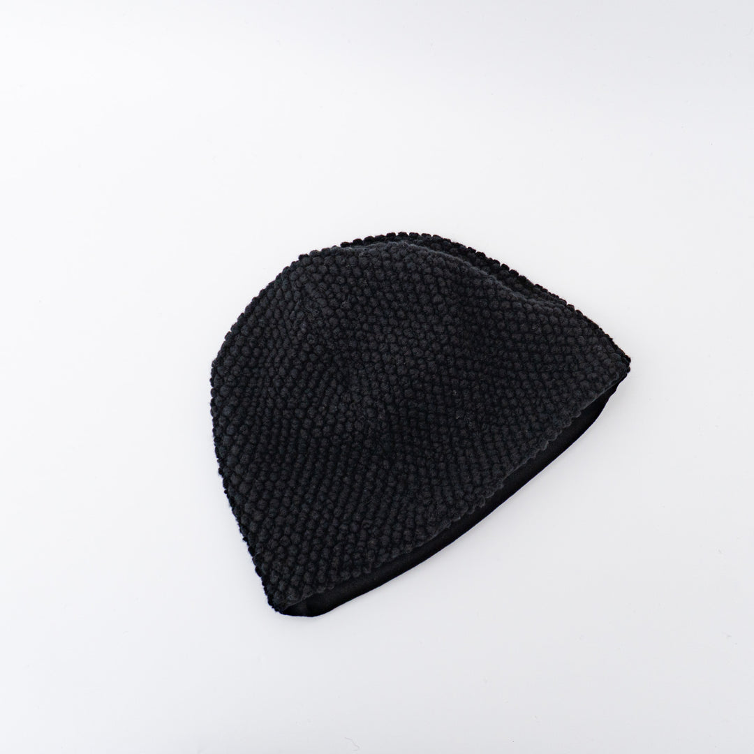NEW 2025AW mature ha./　reversible beanie-popcorn MAW25-05-D