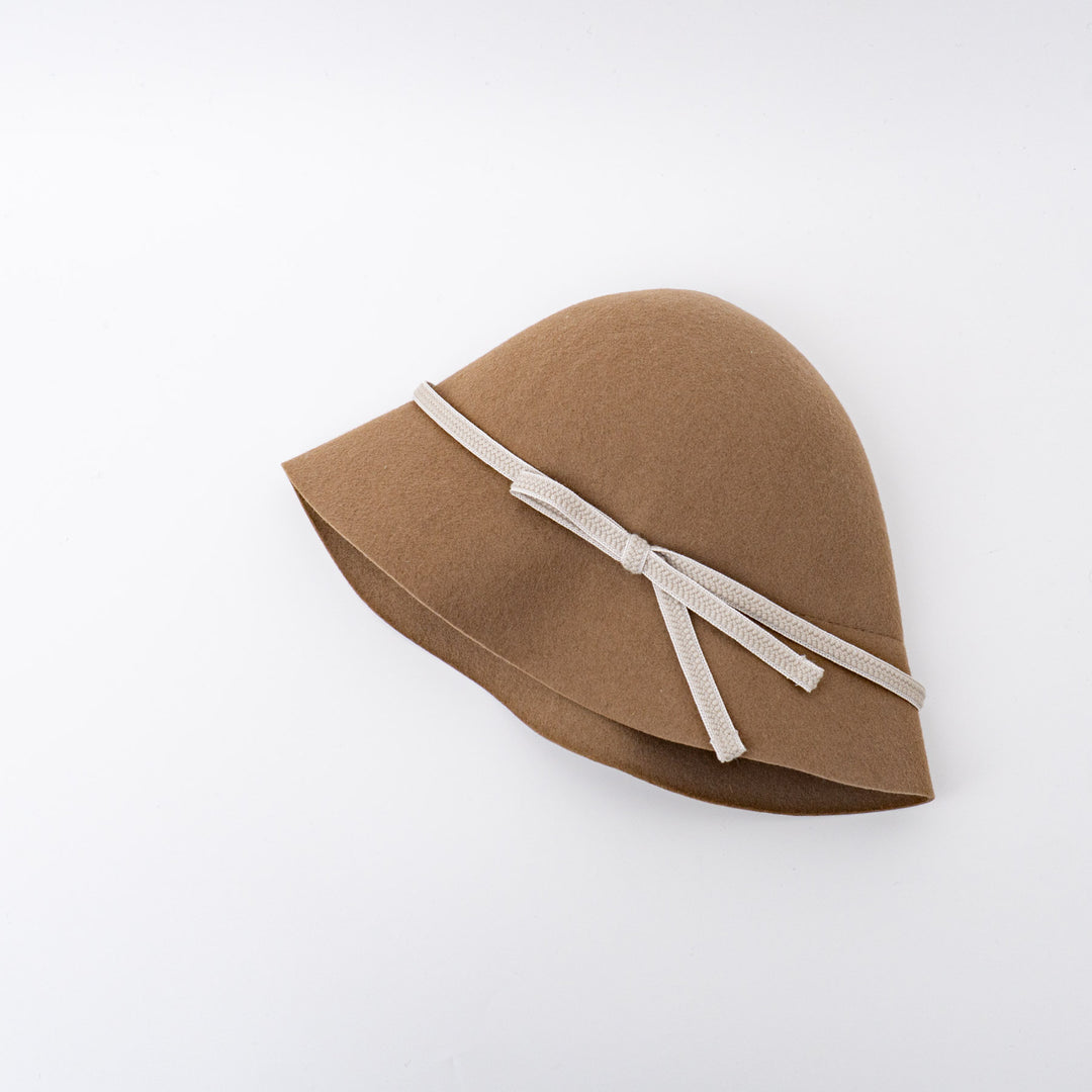 NEW 2025AW mature ha./　folding felt hat light brown MFEL-2201-Y
