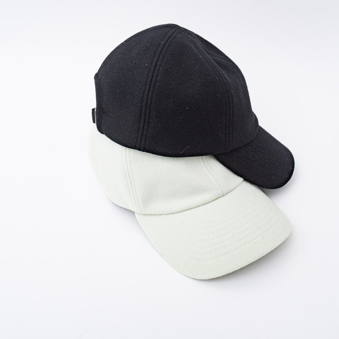 NEW 2025AW mature ha./　trainer cap ear / melton MIL-TC1170-H