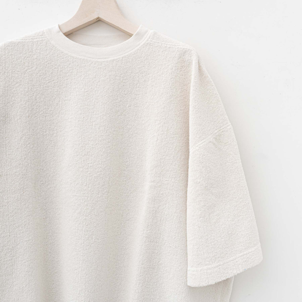 nonnotte｜MEN　Draping T-Shirt Type A N-24S-044