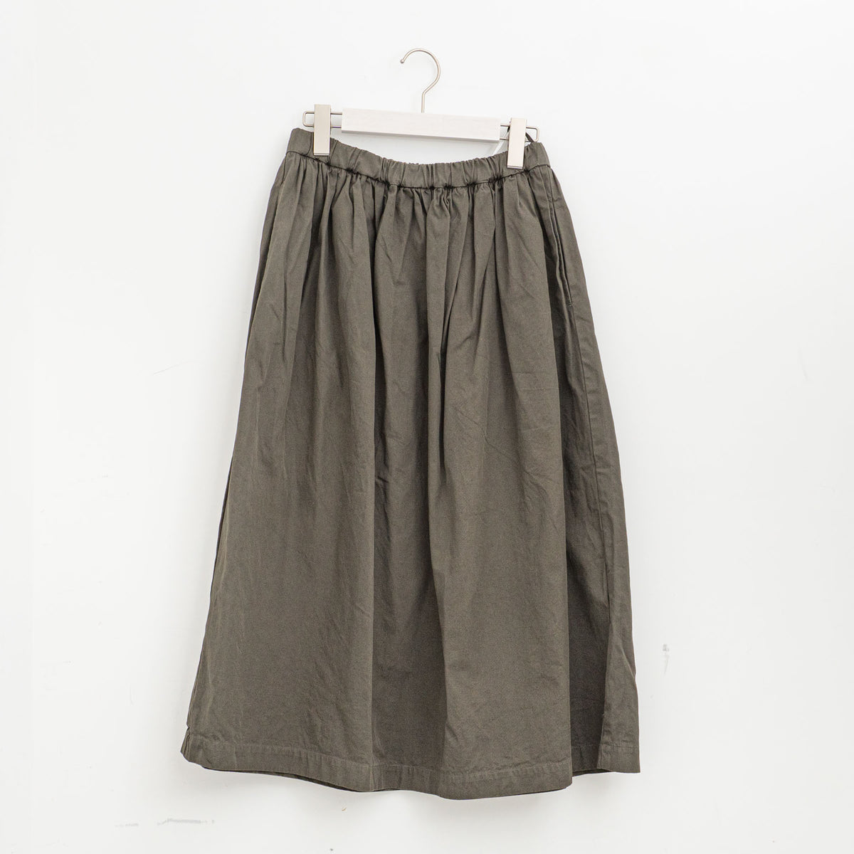 holk｜gather skirt 033（olive）