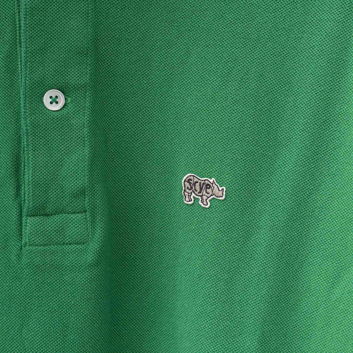 SCYE BASICS｜MEN　Cotton Pique Polo Shirt 　5124-21705