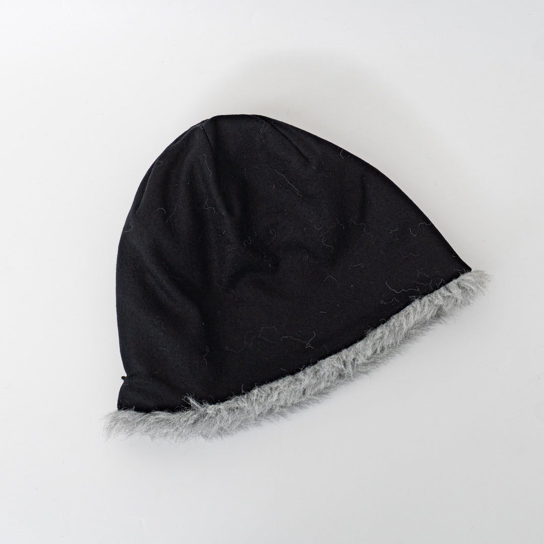NEW 2025AW mature ha./　reversible beanie-alpaca fur MAW25-08-Ｙ
