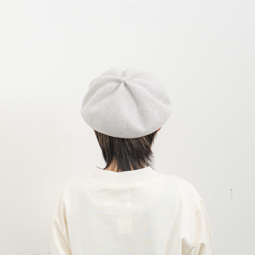 NEW 2025AW mature ha./　beret top gather rib MKF-24011-Y/D