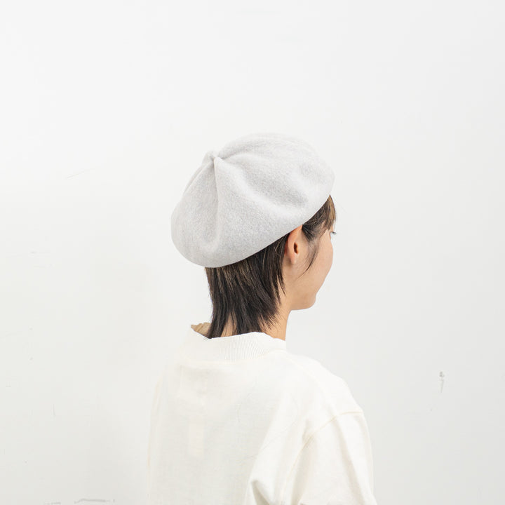 NEW 2025AW mature ha./　beret top gather rib MKF-24011-Y/D