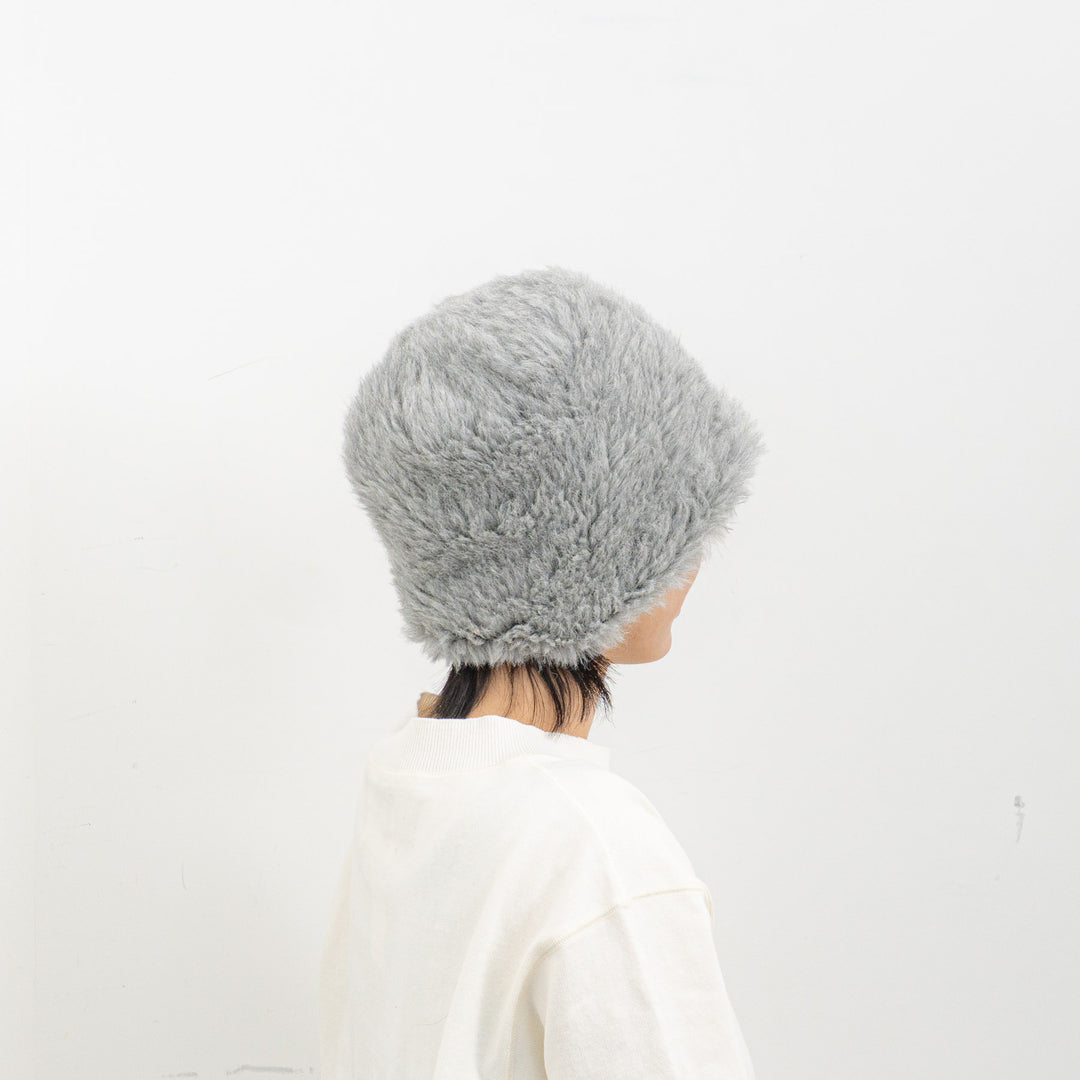 NEW 2025AW mature ha./　reversible beanie-alpaca fur MAW25-08-Ｙ