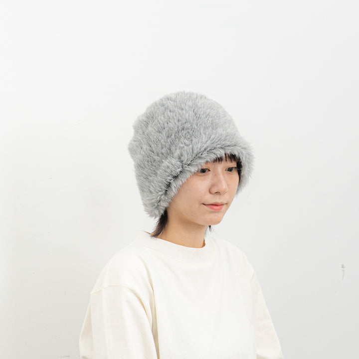 NEW 2025AW mature ha./　reversible beanie-alpaca fur MAW25-08-Ｙ