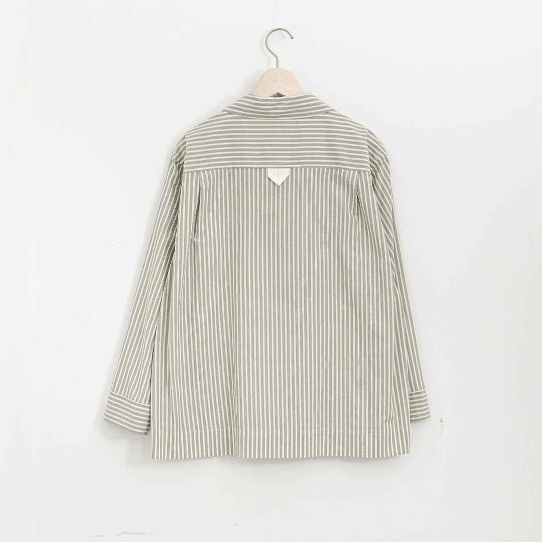 MARGARET HOWELL/WOMEN　COTTON POPLIN SHIRT 5895253202-suomi