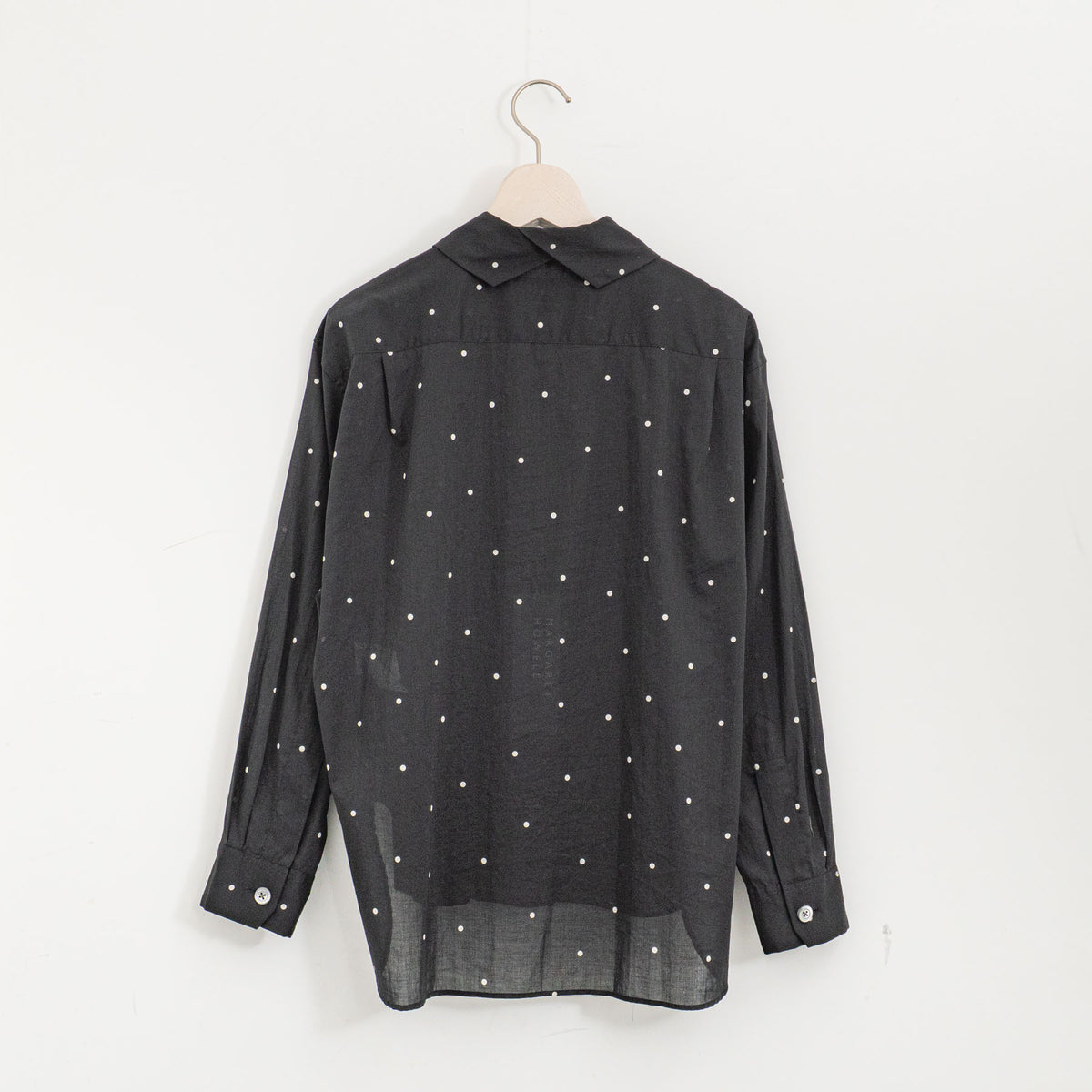 MARGARET HOWELL｜WOMEN　COTTON POLKA DOT SHIRT 5785253209-suomi