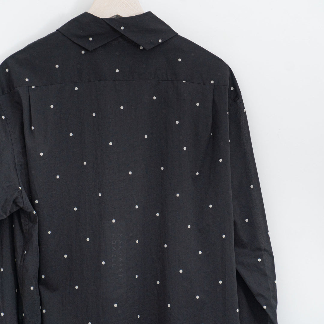 MARGARET HOWELL /WOMEN　COTTON POLKA DOT SHIRT 5785253209-suomi