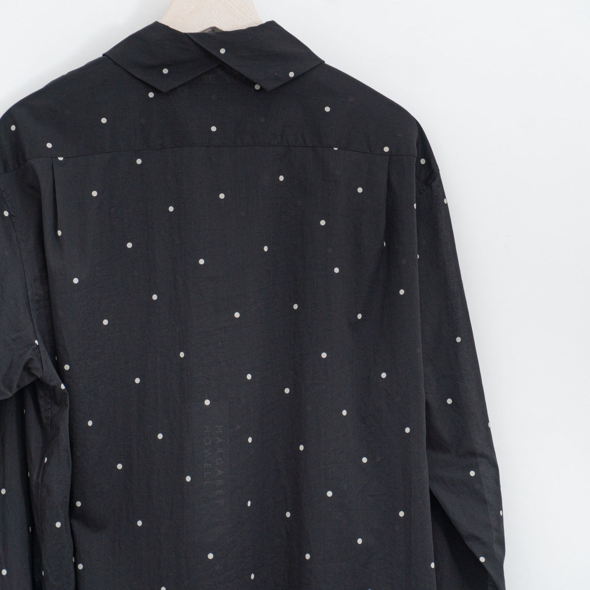 MARGARET HOWELL｜WOMEN　COTTON POLKA DOT SHIRT 5785253209-suomi
