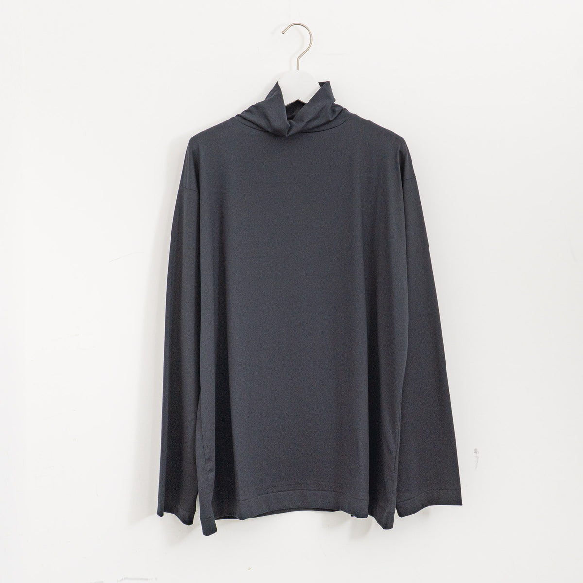 KAPTAIN SUNSHINE｜Suvin Cotton Suede Tenjiku High Neck tee（NAVY）