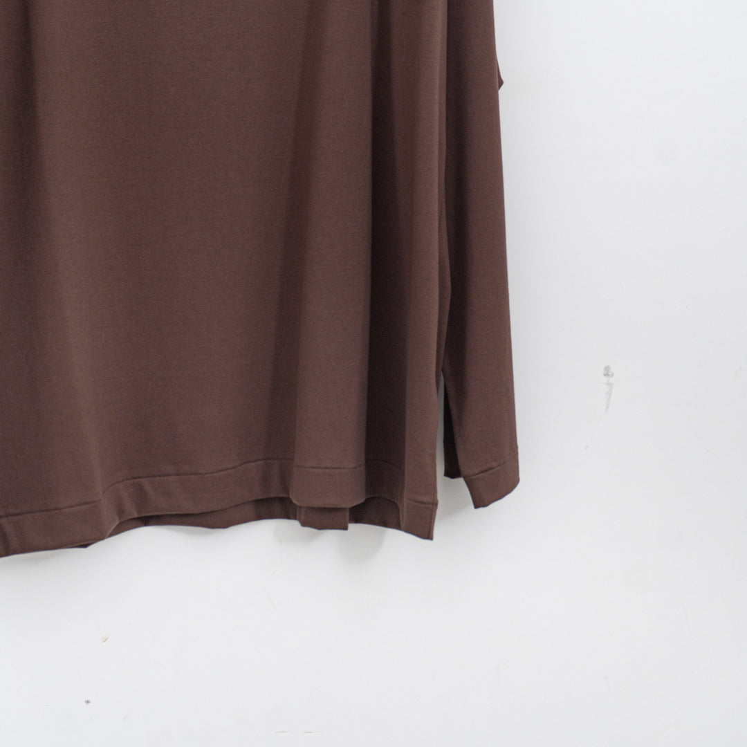 KAPTAIN SUNSHINE/　Suvin Cotton Suede Tenjiku High Neck tee