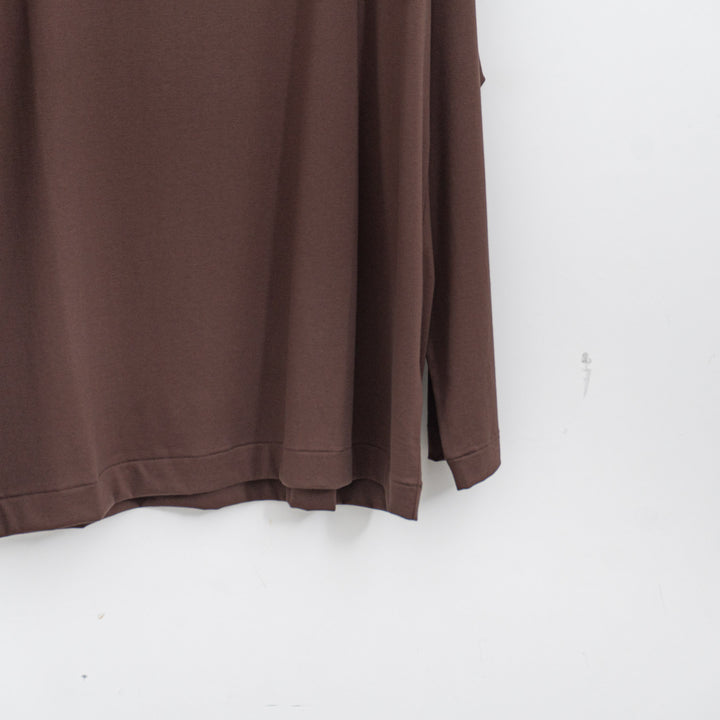 KAPTAIN SUNSHINE/　Suvin Cotton Suede Tenjiku High Neck tee