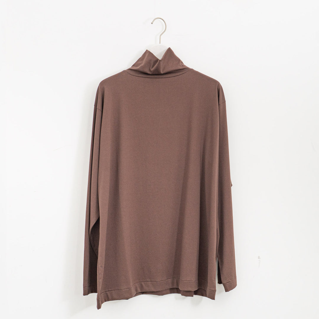 KAPTAIN SUNSHINE/　Suvin Cotton Suede Tenjiku High Neck tee
