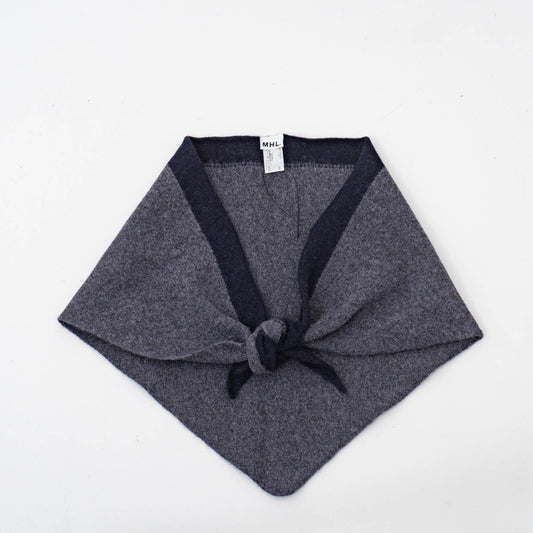 MHL.｜MHL TIPPED SCOUT SCARF 5955278201-suomi（grey）