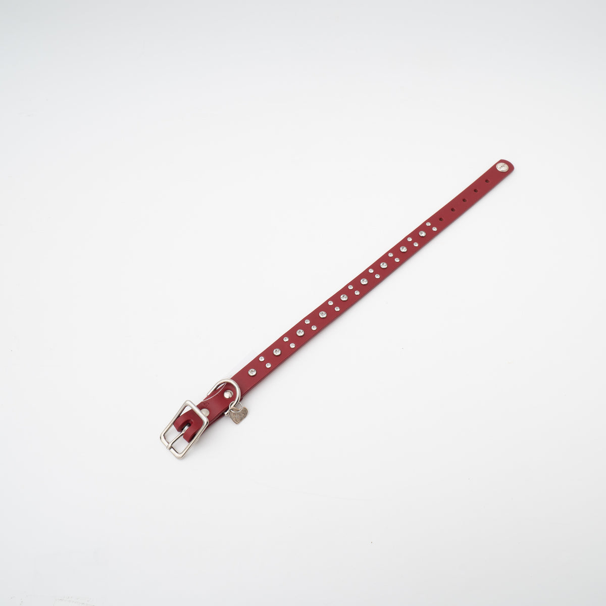 ペット用品 - DogLa｜スワロフスキーカラー 3/4inch（レッド）