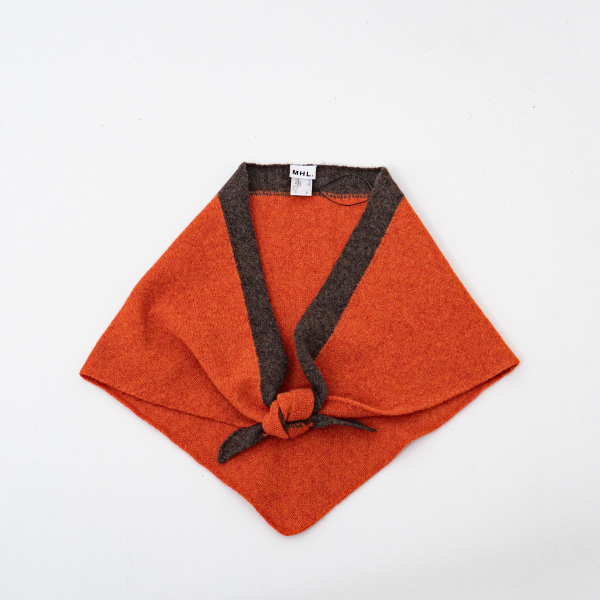 MHL.｜MHL TIPPED SCOUT SCARF 5955278201-suomi（orange）