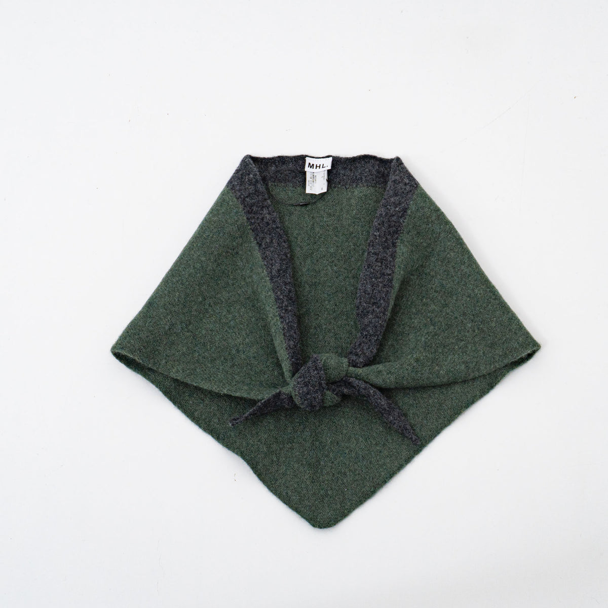 MHL.｜MHL TIPPED SCOUT SCARF 5955278201-suomi（green）