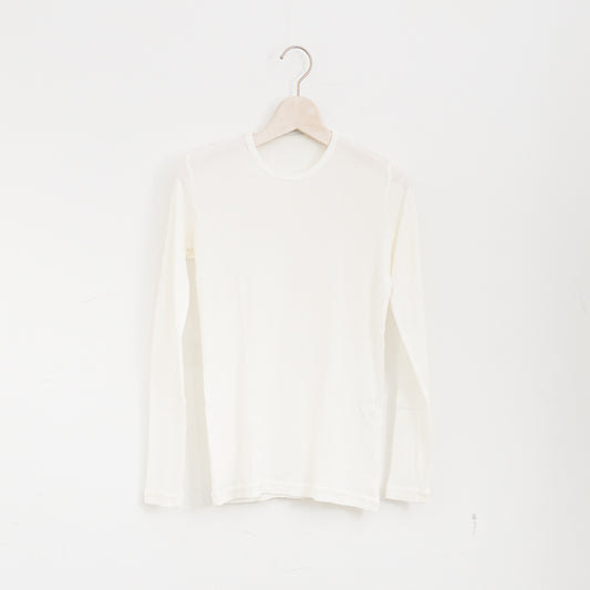 ゴーシュ｜スーピマカシミアフライス クルーネック G254-T045（white）