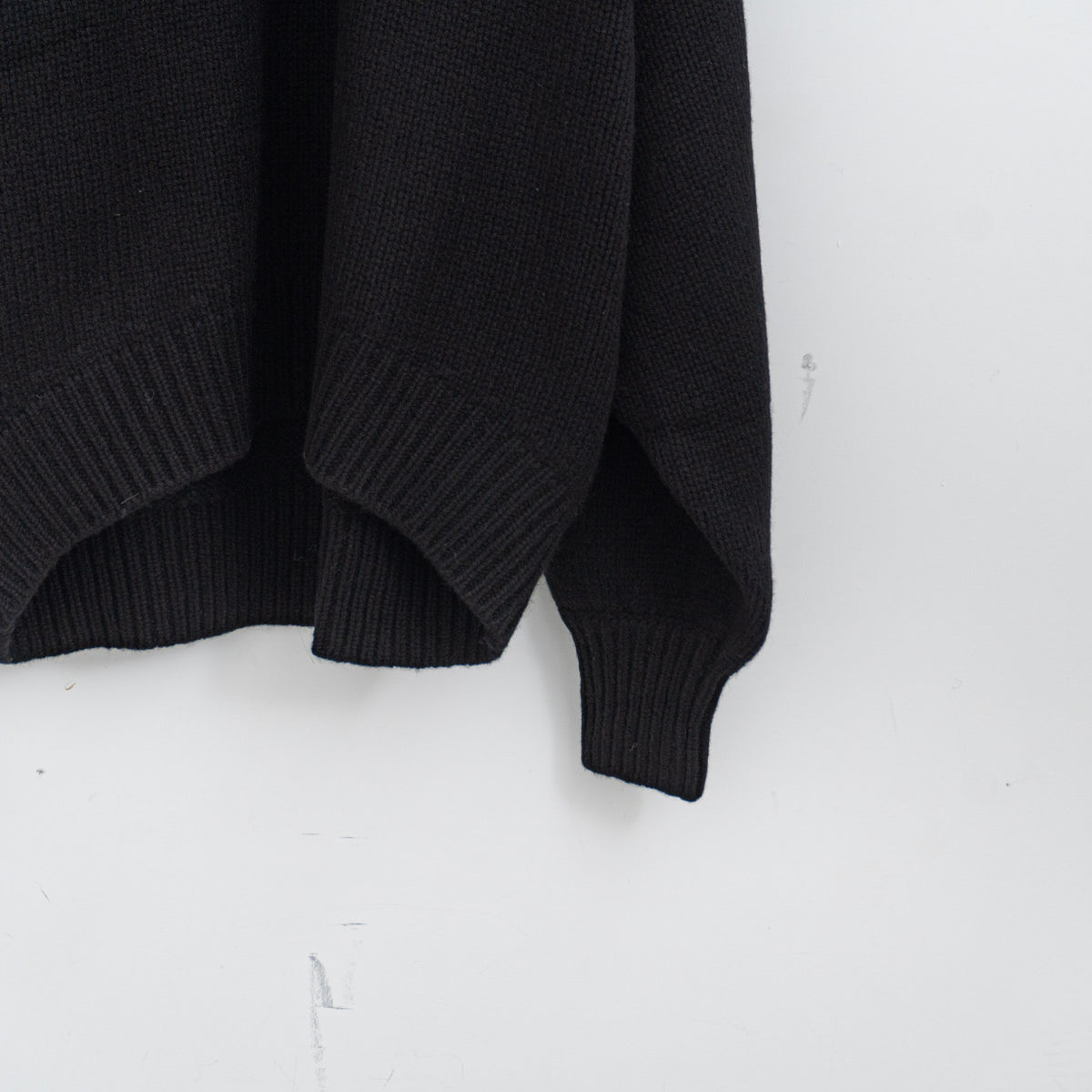 nonnotte｜Draping Extra Over C/N Pullover