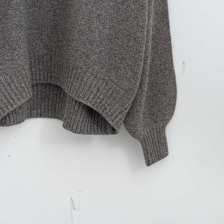 nonnotte/　 Draping Extra Over C/N Pullover