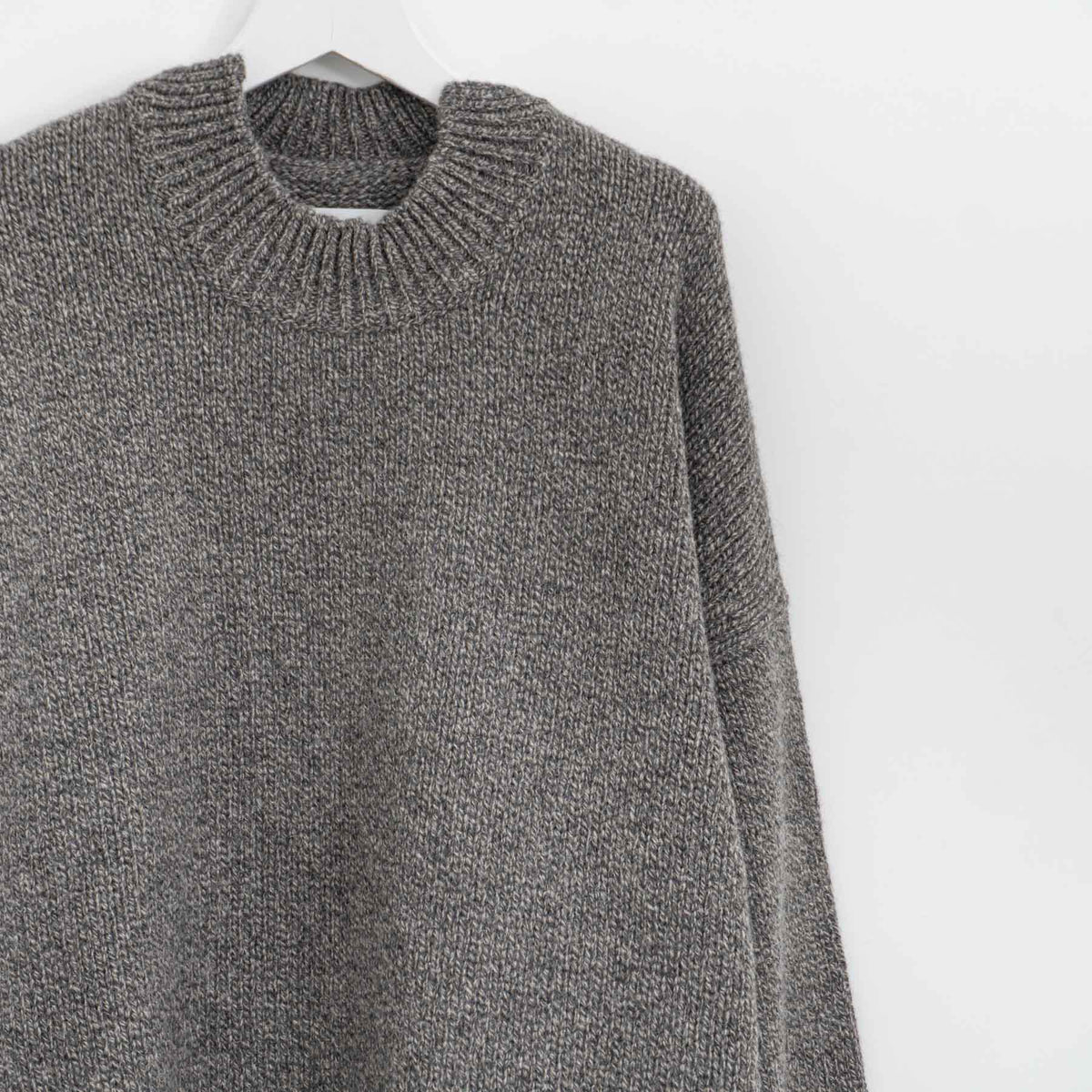 nonnotte｜Draping Extra Over C/N Pullover