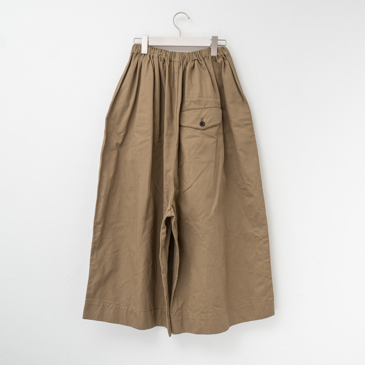 ゴーシュ｜23AW　カツラギ八分丈ワイドパンツ G234-P027