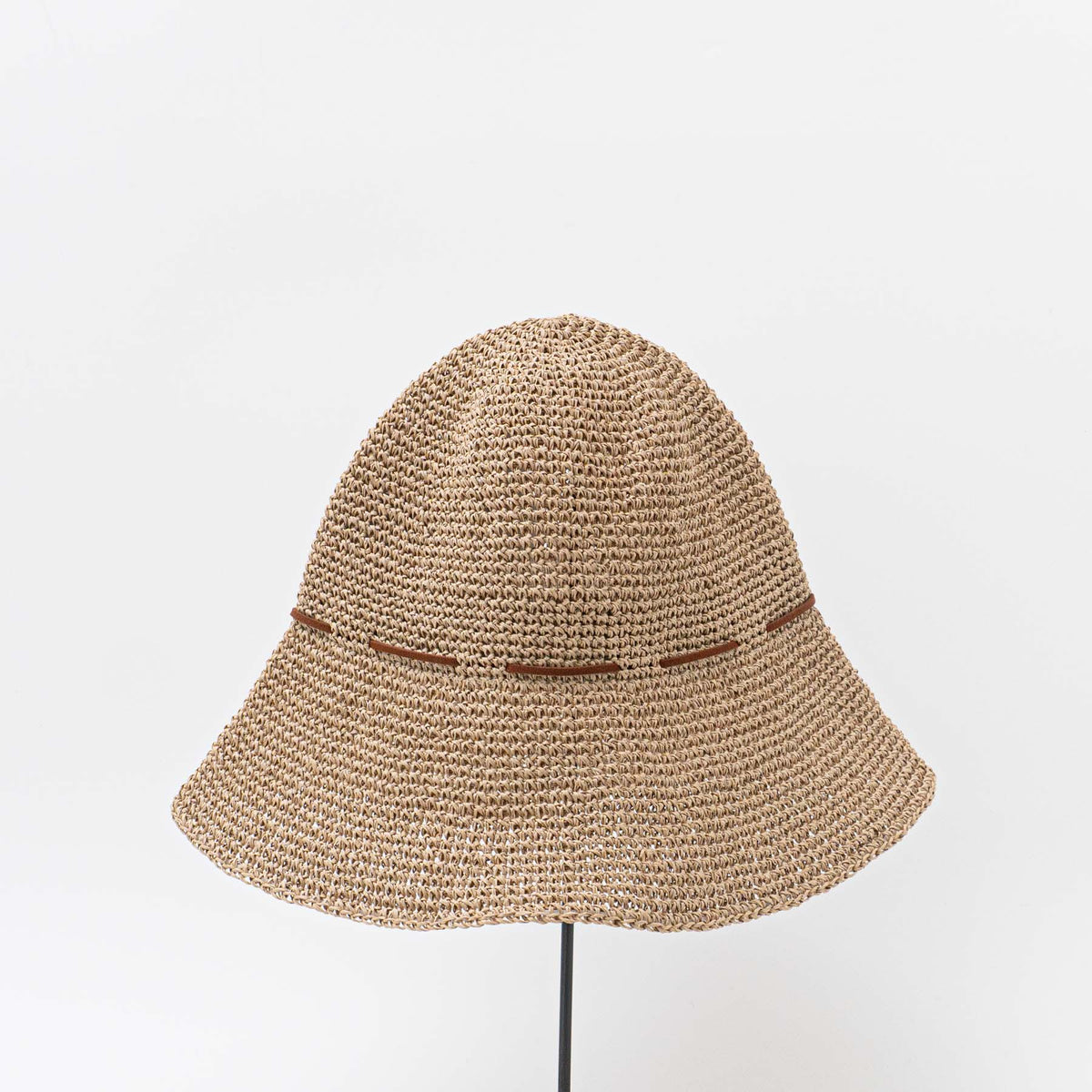 SASAWASHI｜手編み帽子（camel）