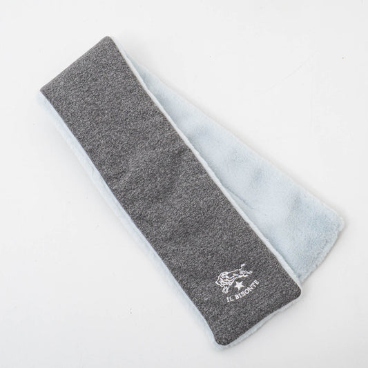 IL BISONTE｜マフラー　54252-3-09481（32.ライトブルー）