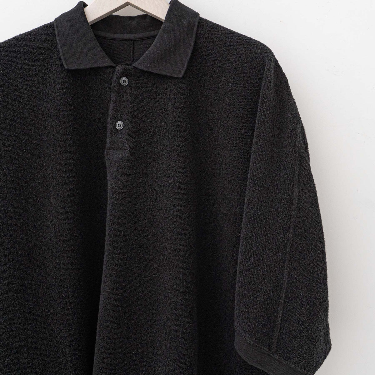 nonnotte｜MEN　Draping Polo Shirt Type A N-24S-045