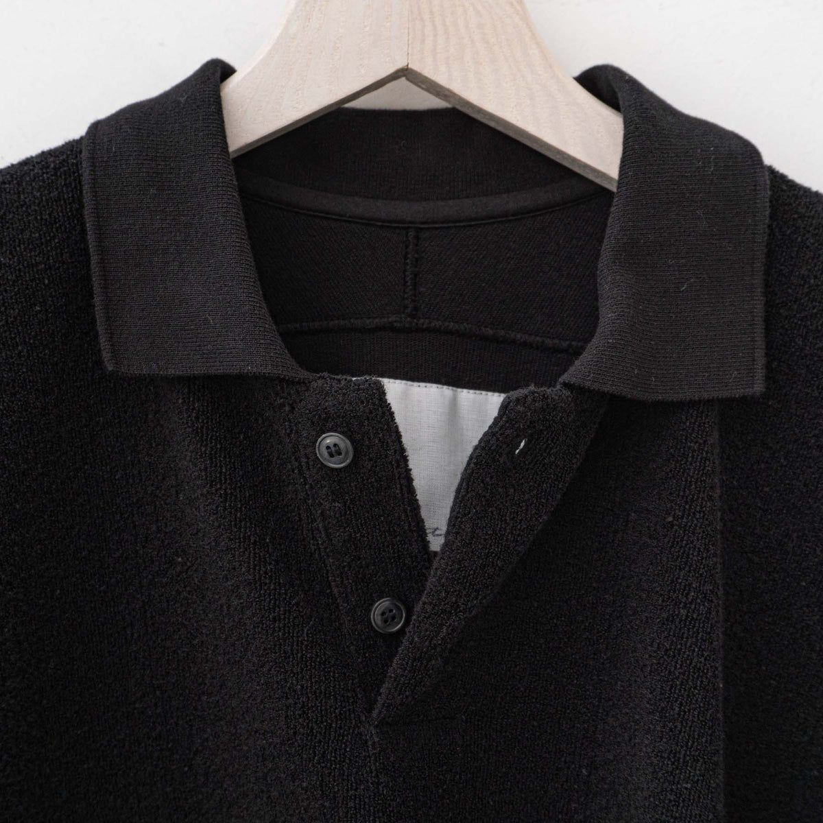 nonnotte｜MEN　Draping Polo Shirt Type A N-24S-045