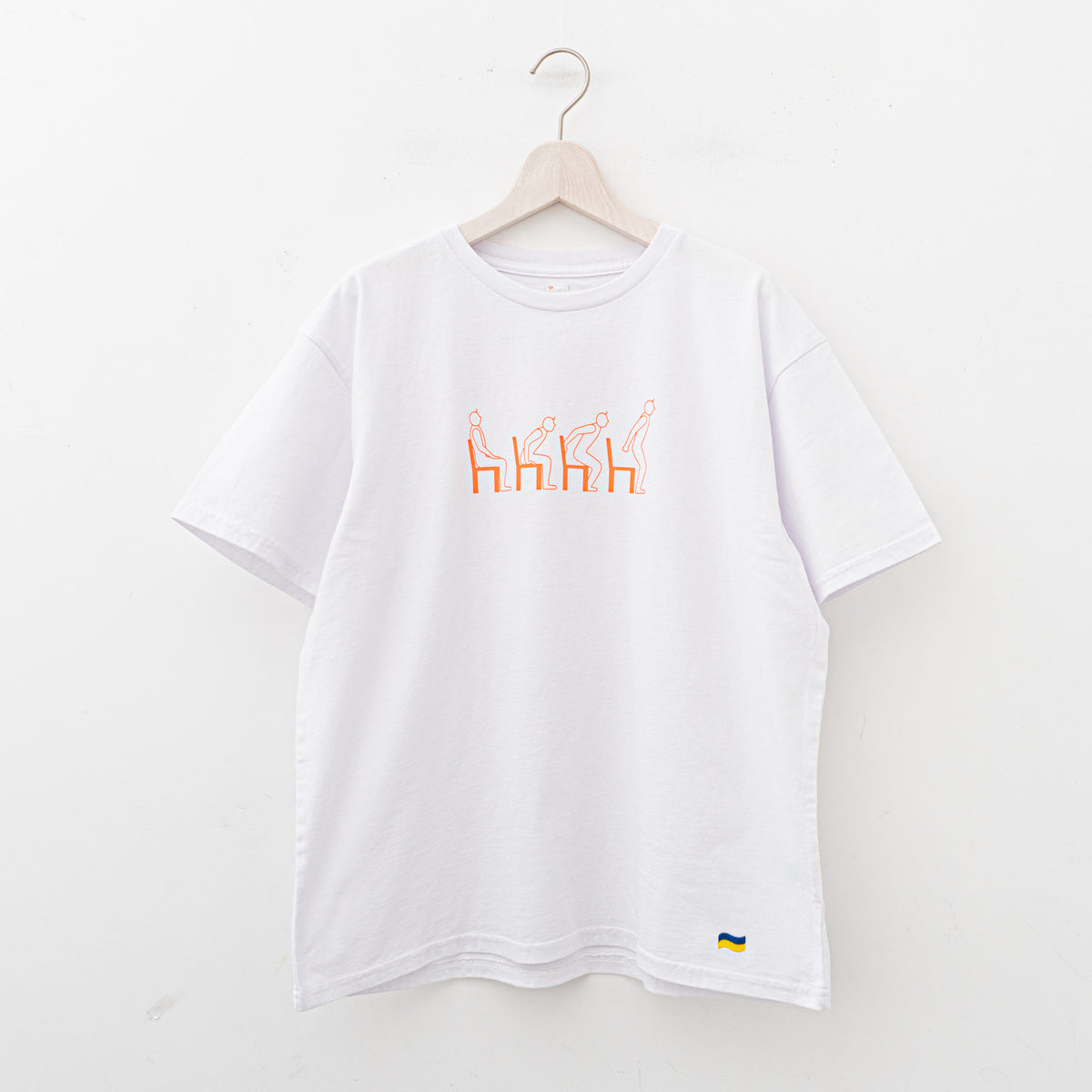 SUNSHINE+CLOUD｜Tシャツ　ON THE MOVE（WHITE）