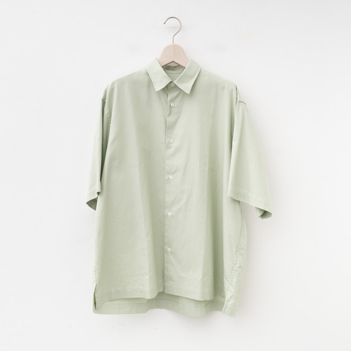 KAPTAIN SUNSHINE｜MEN　Half Sleeve Shirt（LIGHT GREEN）