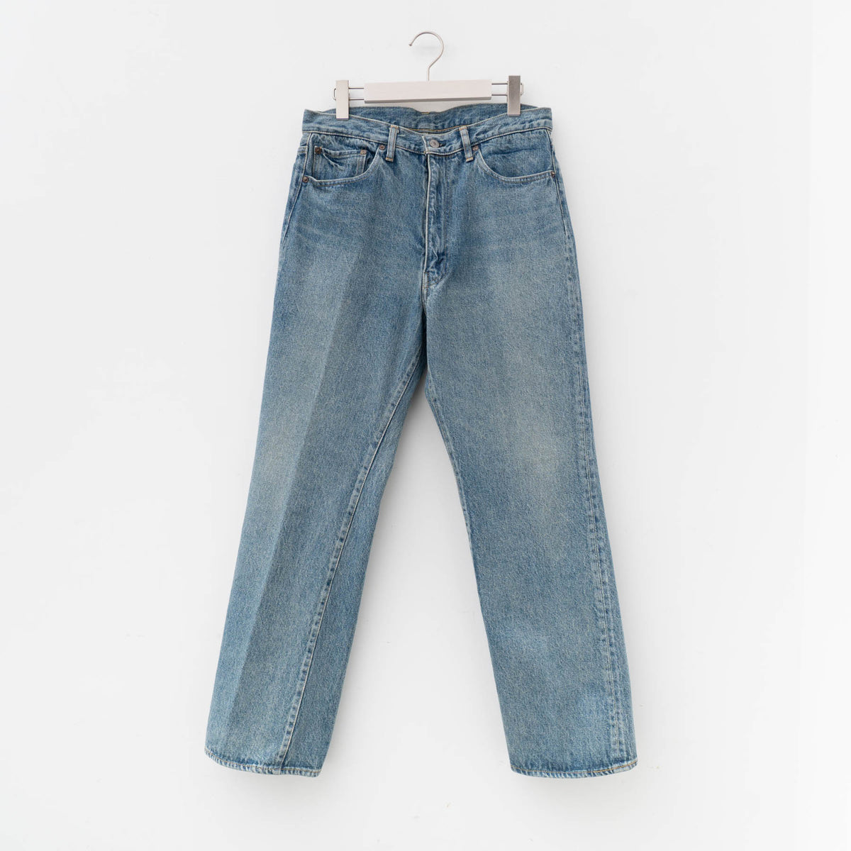 KAPTAIN SUNSHINE｜MEN　Skate Shoecut Denim Pants（INDIGO USEDWASH）